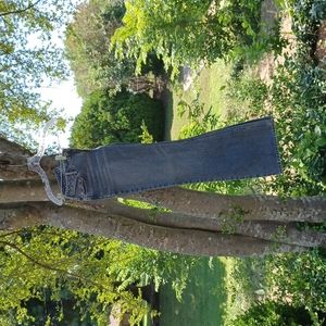 Women's Distressed Wide Leg Silver Jeans Size 30 X 33